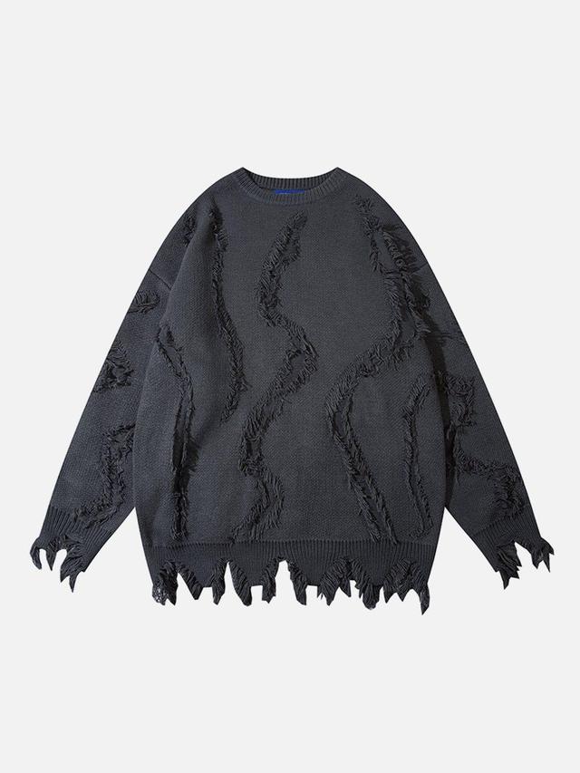 Aelfric Eden Personalized Fringed Sweater Product Image