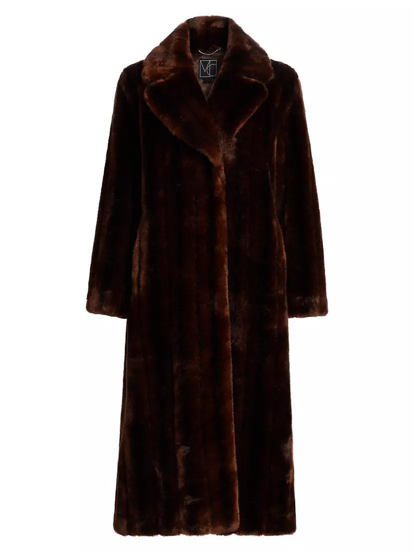 Brynn Maxi Faux Fur Coat Product Image