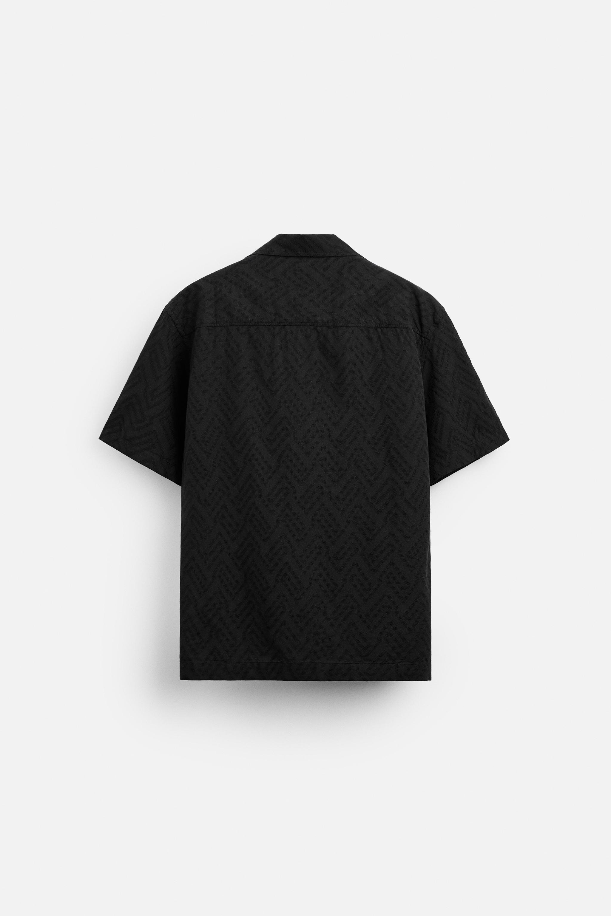 GEOMETRIC JACQUARD SHIRT Product Image