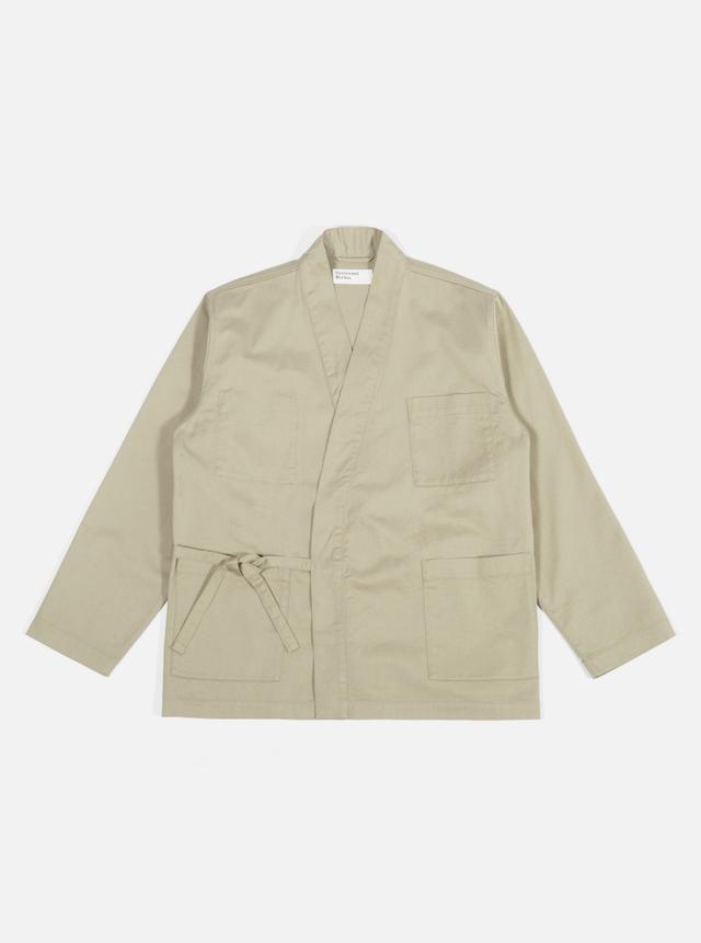 Universal Works Kyoto Work Jacket in Stone Twill Product Image