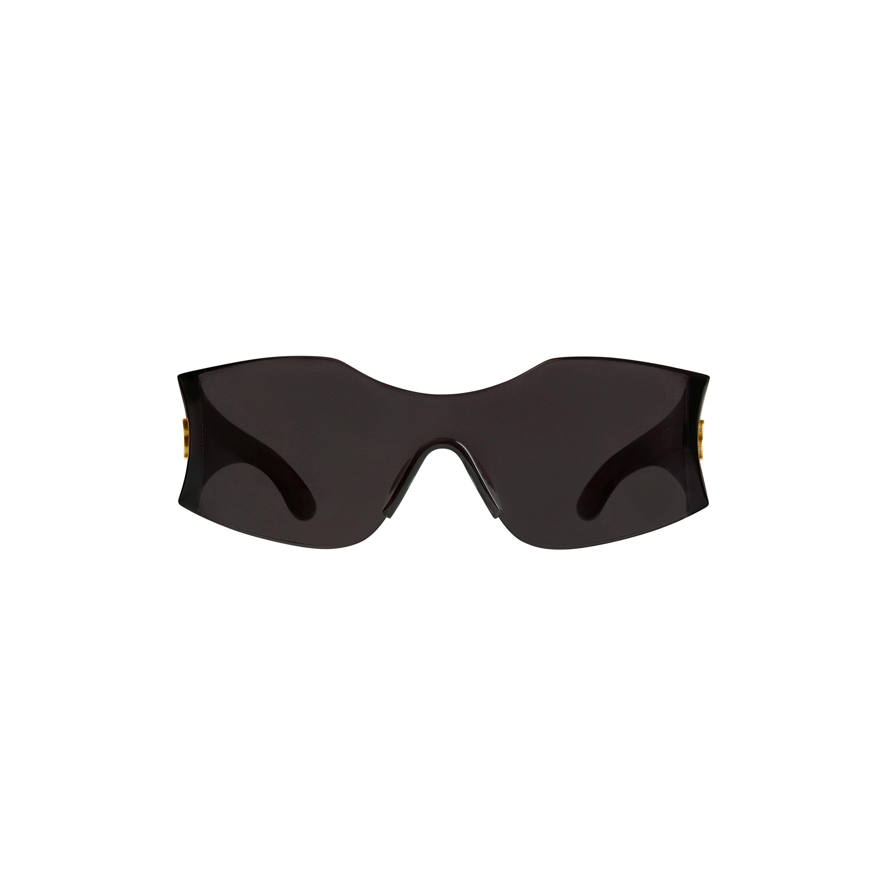 Hourglass Mask Sunglasses in Black Product Image