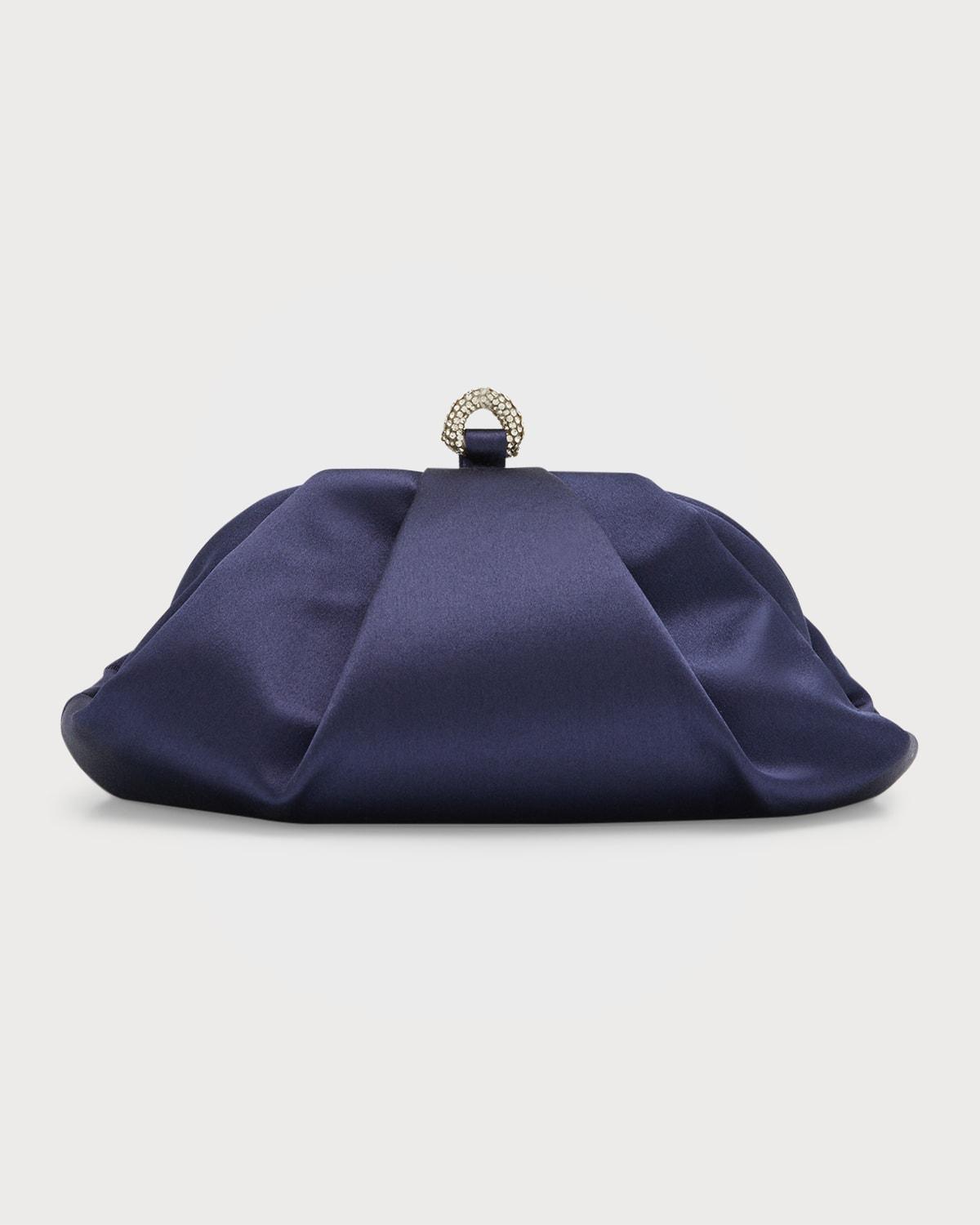 Gemma Crystal Satin Clutch Bag Product Image