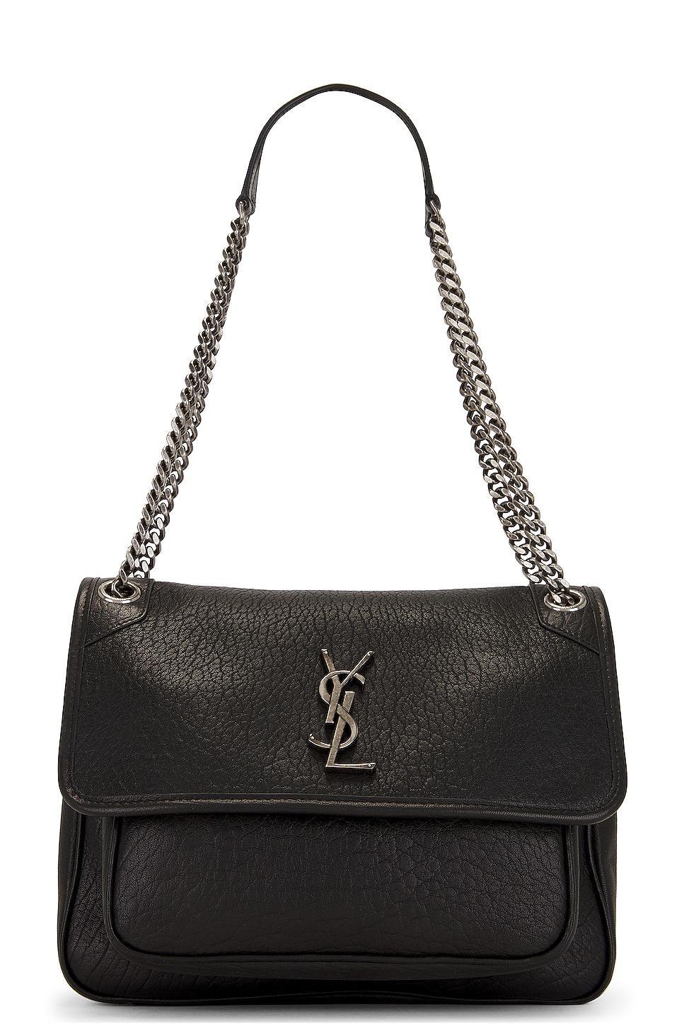 Saint Laurent Medium Niki Chain Bag in Black Product Image