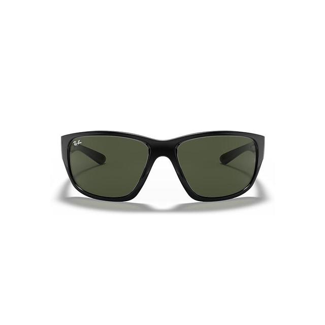 Ray-Ban Mens Sunglasses, RB4300 63 - Matte Black Product Image