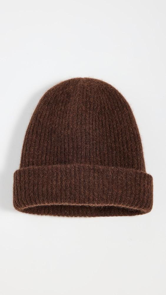 White + Warren Cashmere Plush Rib Beanie | Shopbop Product Image