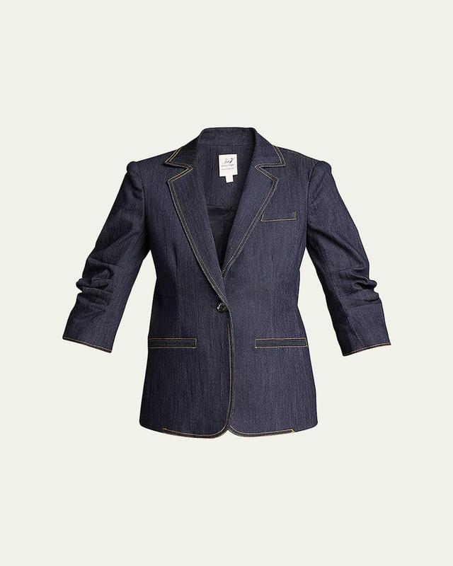 Womens Khloe Denim Blazer Product Image