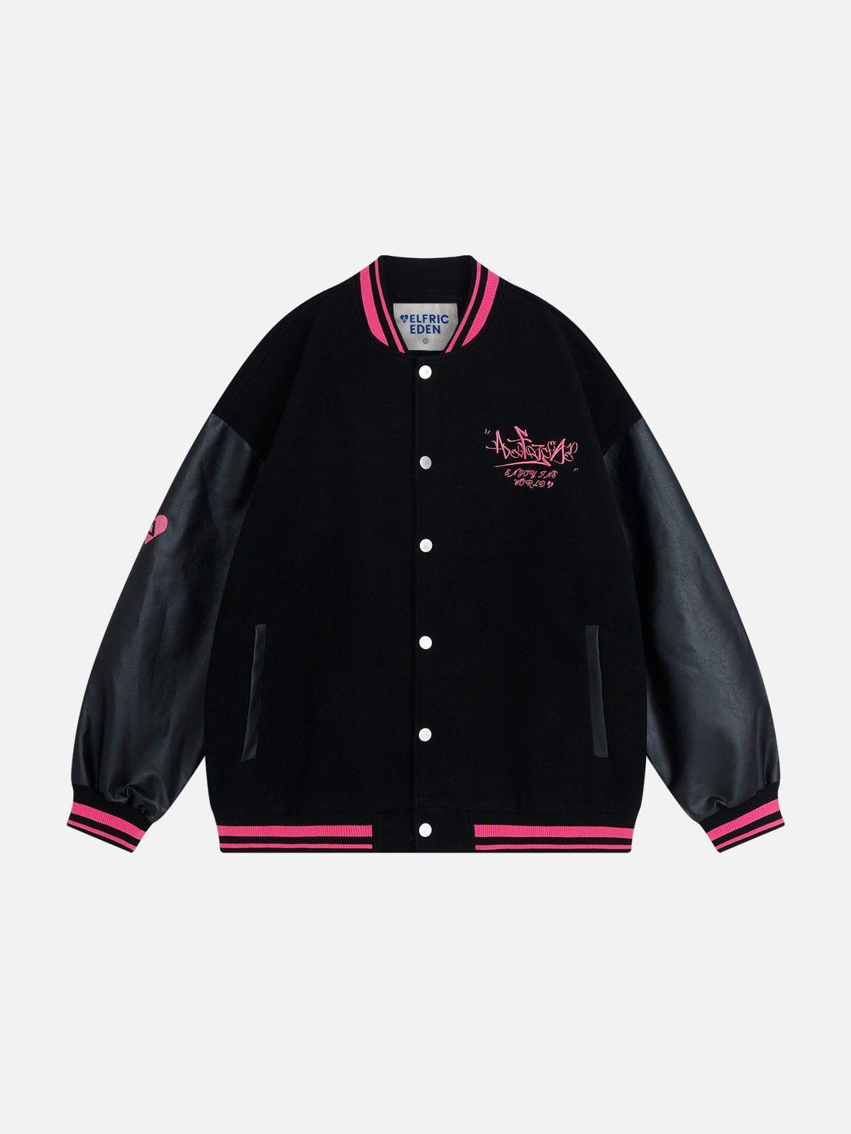 Aelfric Eden Chain Stitch Varsity Jacket Product Image