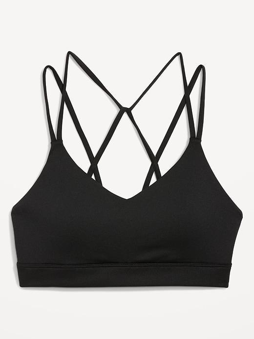 Light Support Strappy Sports Bra Product Image