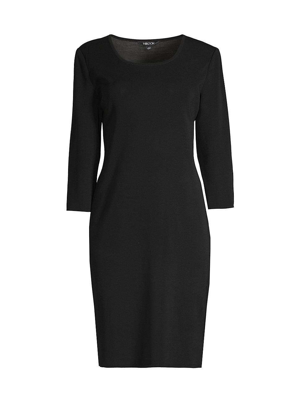 Womens Knit Sheath Dress Product Image