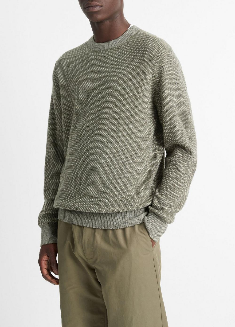 Geo Jacquard Wool-Blend Sweater Product Image