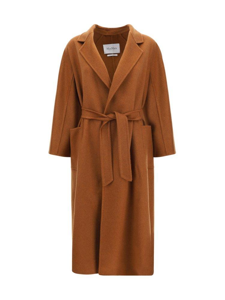 MAX MARA Ludmilla Coat In Brown Product Image