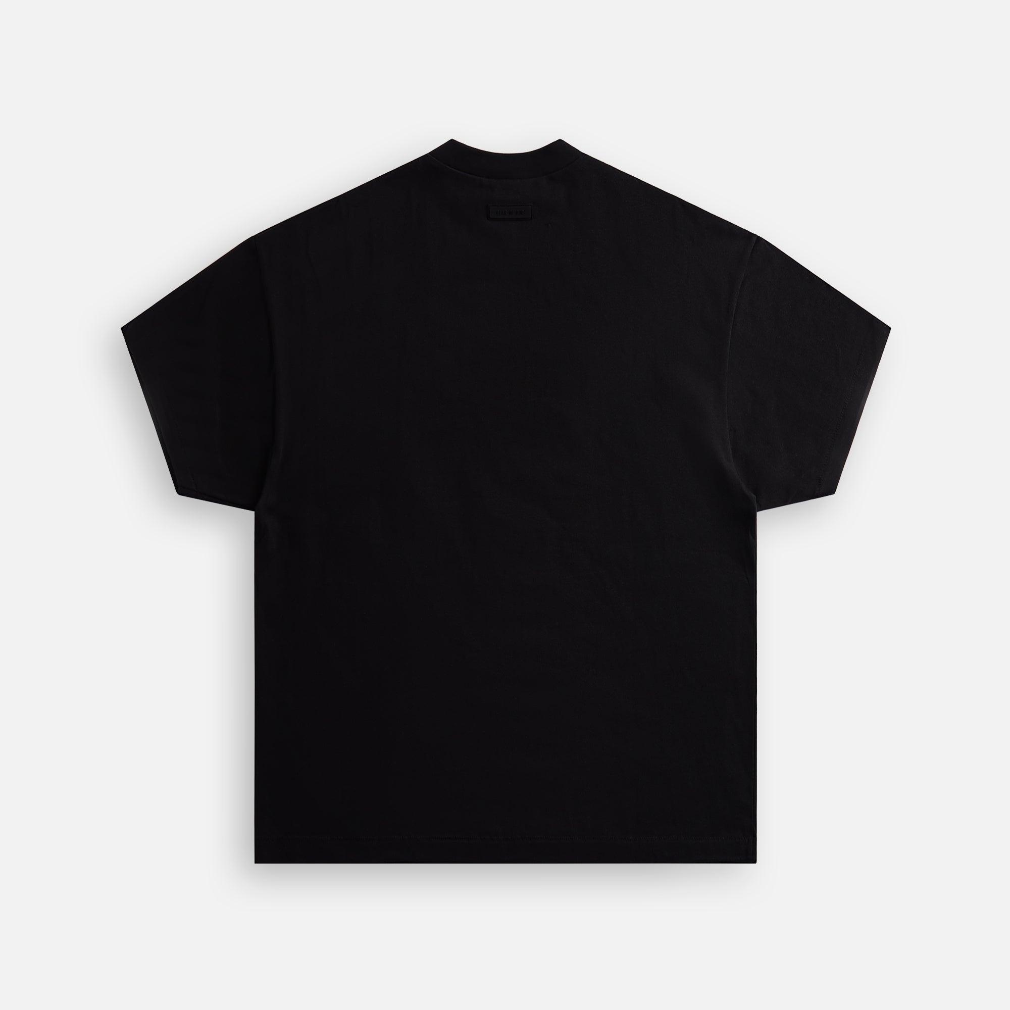 Essentials Crewneck Tee - Jet Black Male Product Image