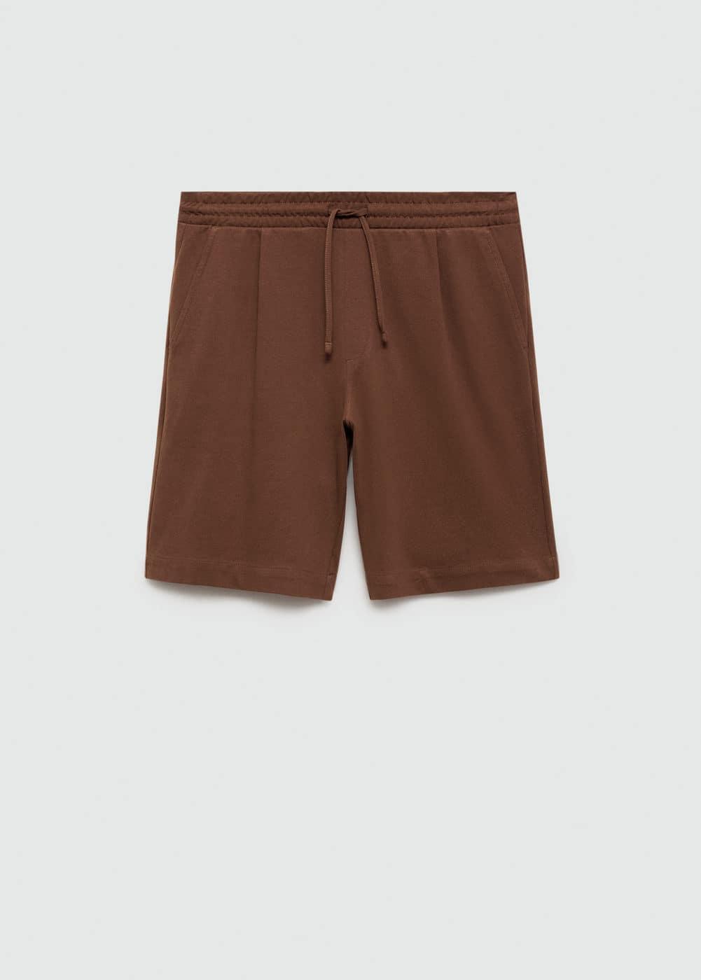 Mango Mens Drawstring Bermuda Shorts Product Image