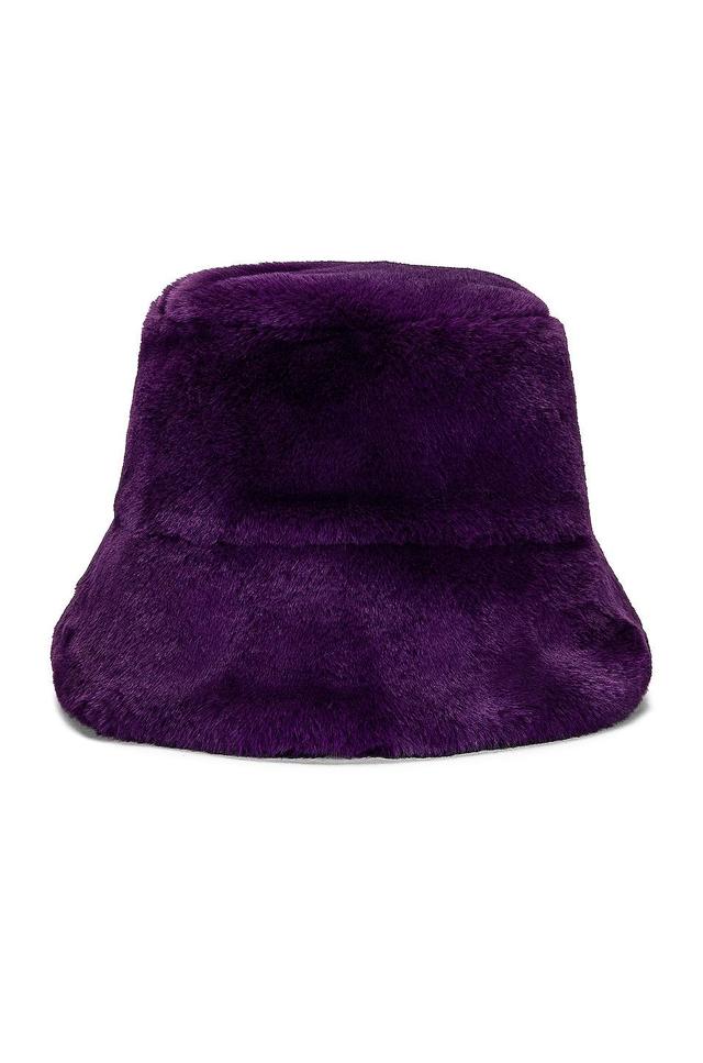 Clyde Faux Fur Bucket Hat Product Image