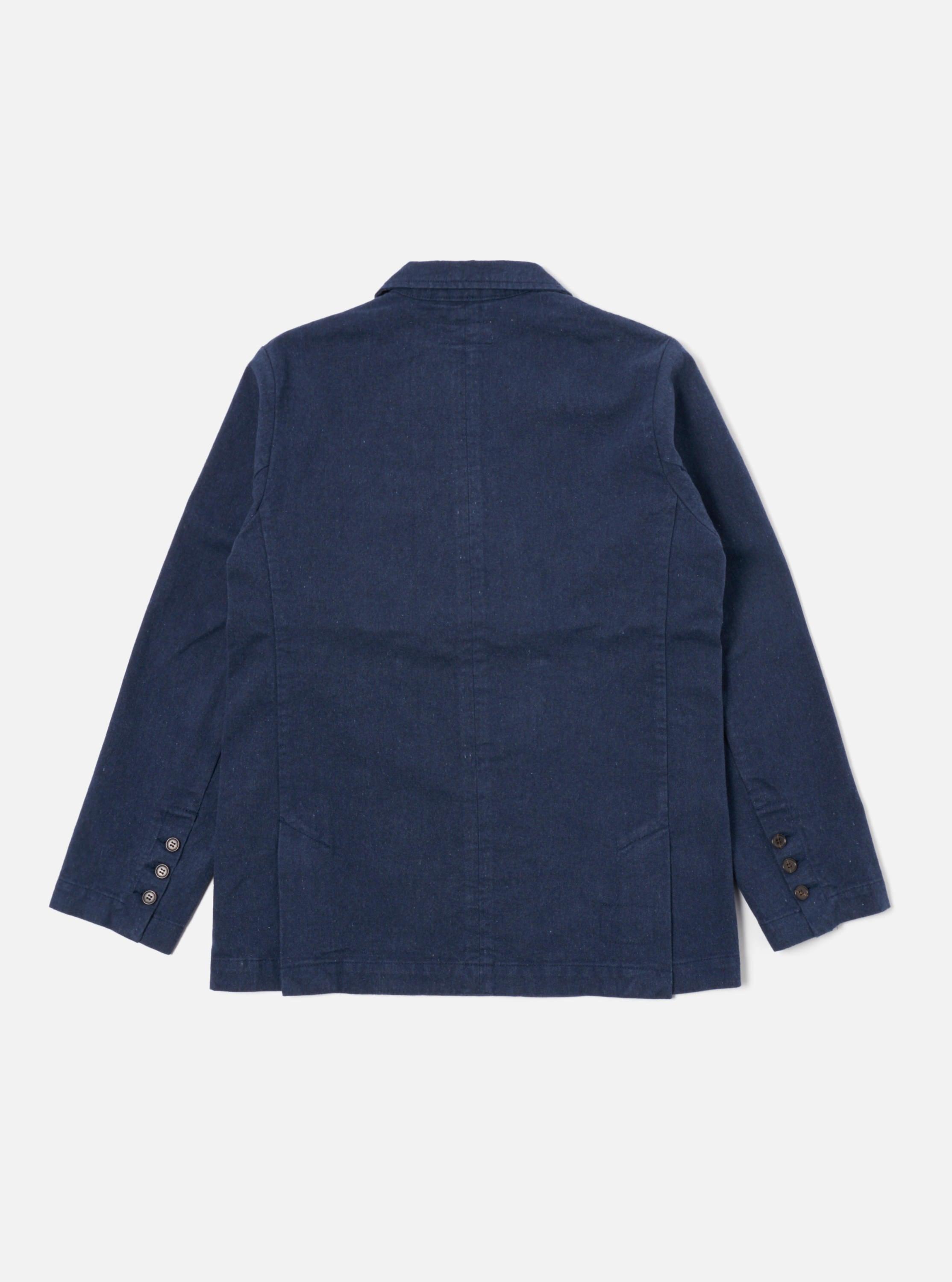 Universal Works Manor Jacket in Indigo Recycled Denim Product Image