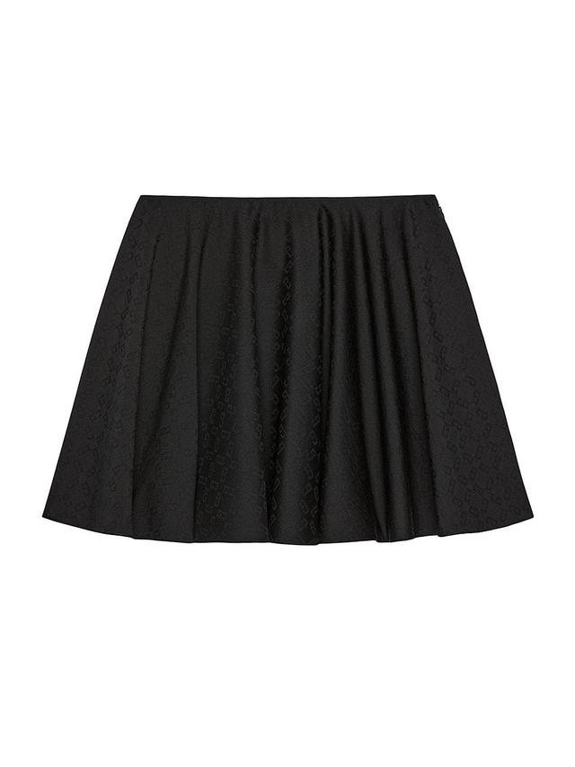 Womens Skirt in Jacquard Monogram 72 Product Image