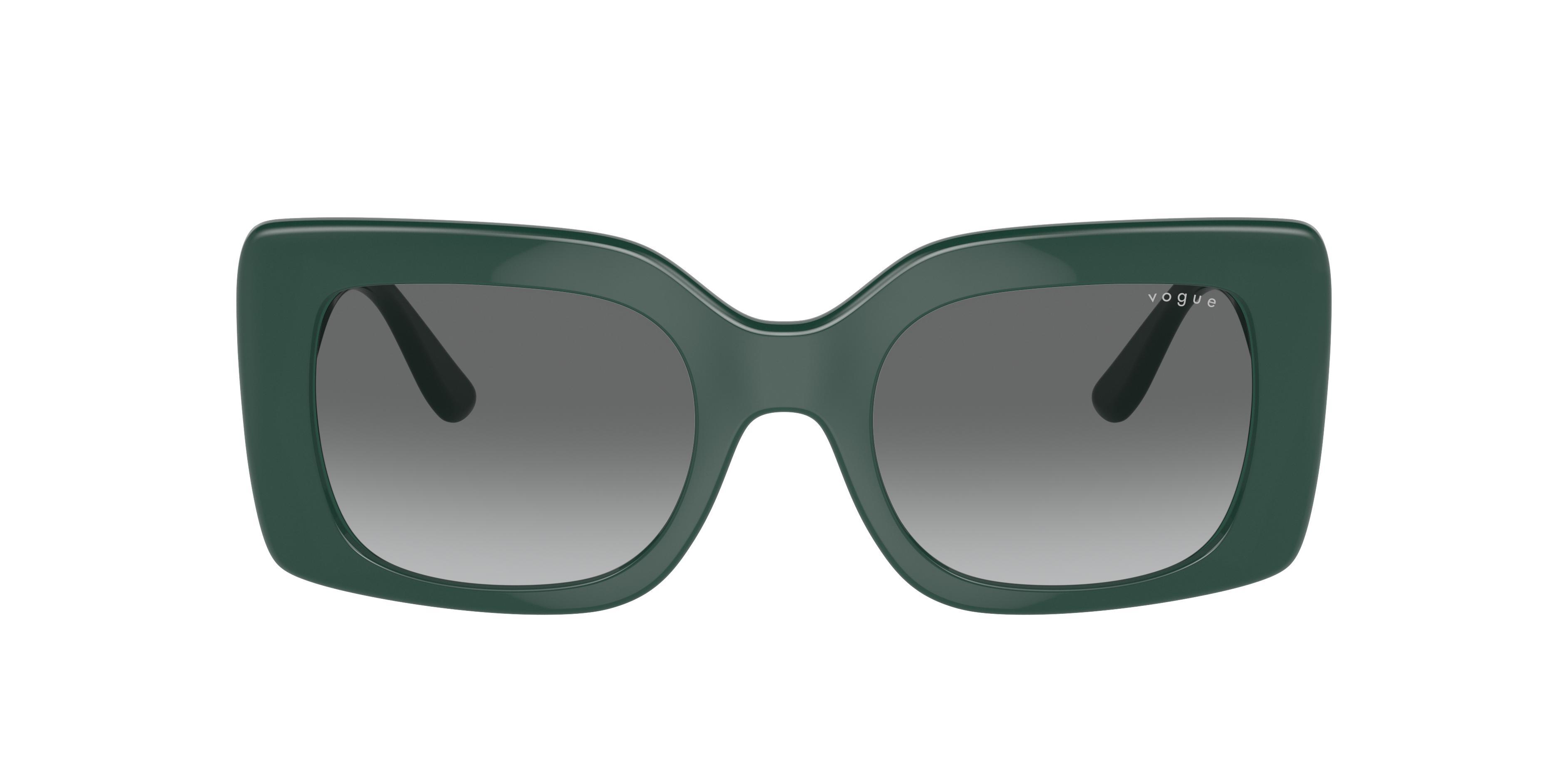 VOGUE 52mm Gradient Rectangular Sunglasses Product Image
