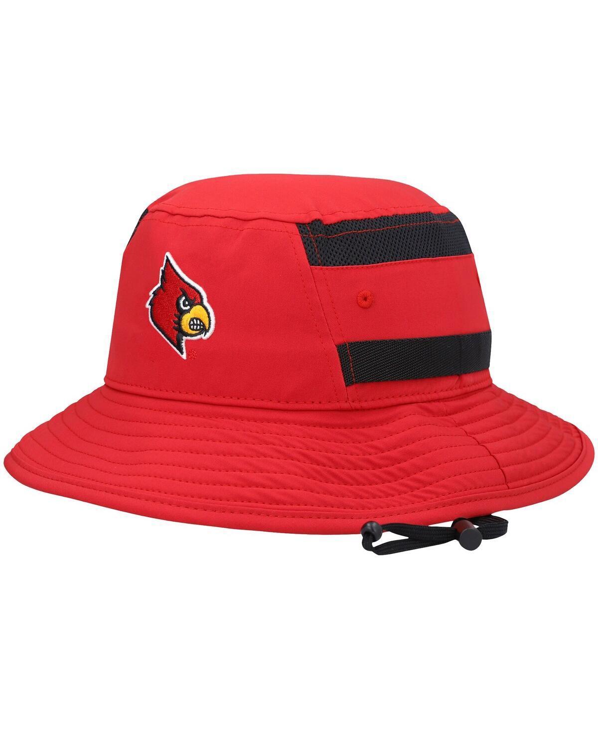 Mens adidas Louisville Cardinals 2021 Sideline AEROREADY Bucket Hat Product Image