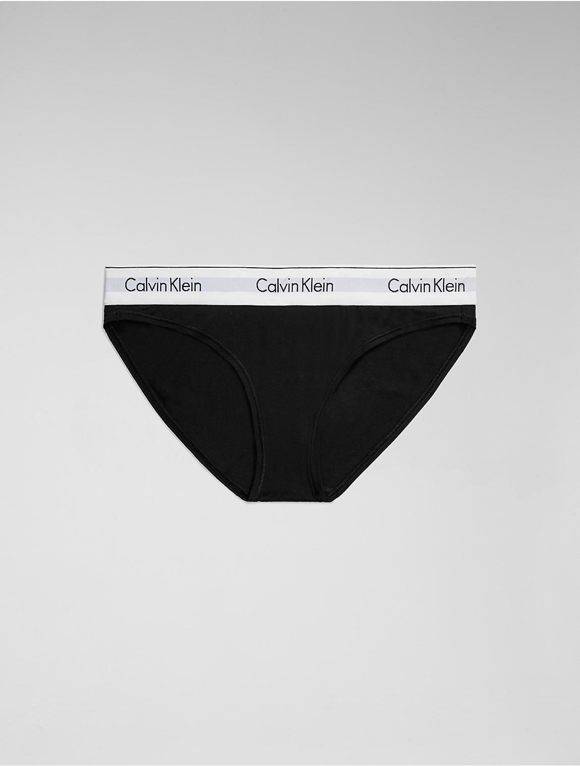 Calvin Klein Womens Modern Cotton Bikini - White - S Product Image