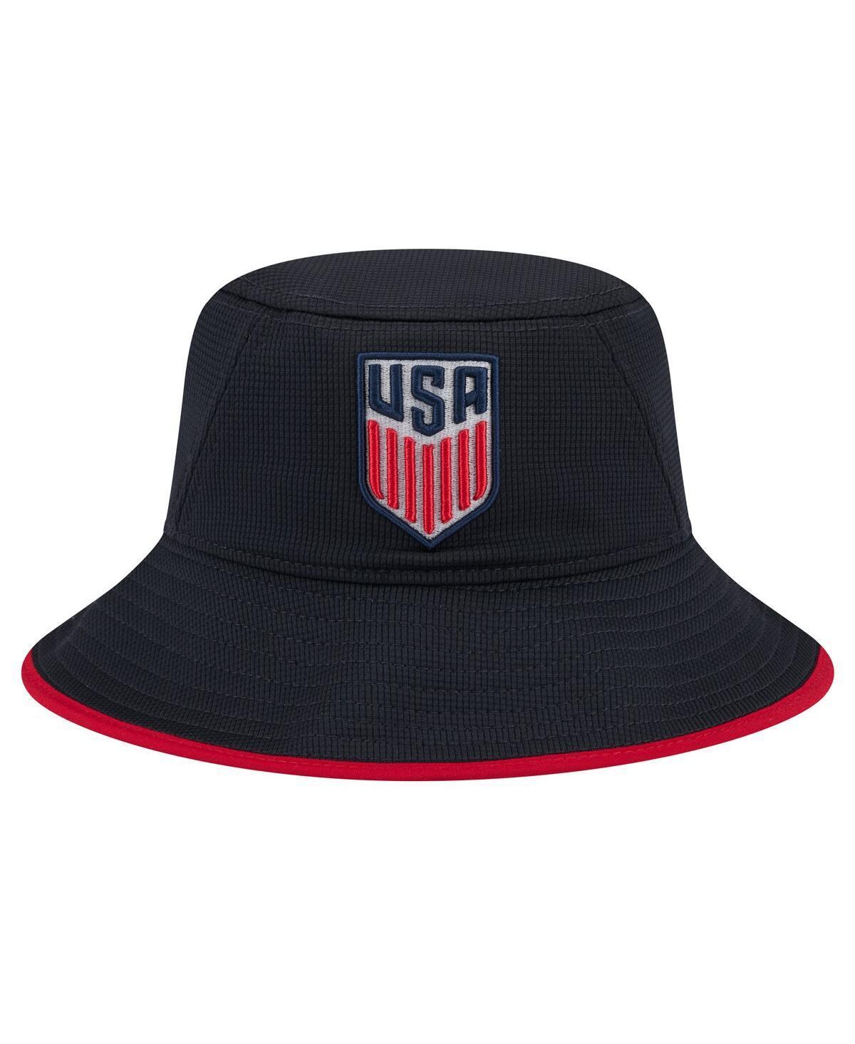 Mens New Era Navy Usmnt Bucket Hat Product Image