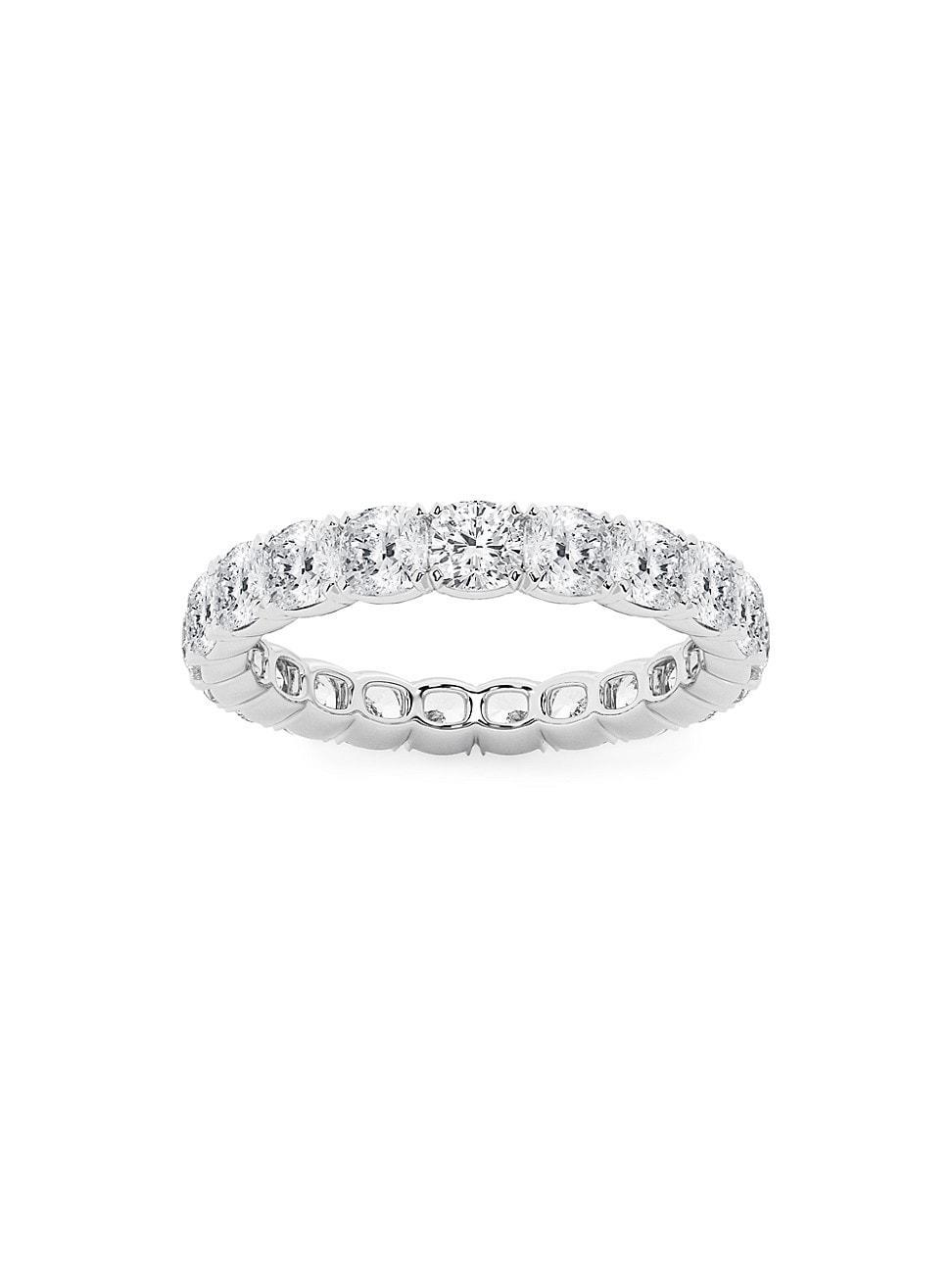 Womens Platinum & Cushion-Cut Lab-Grown Diamond Eternity Band/2.00-5.00 TCW Product Image