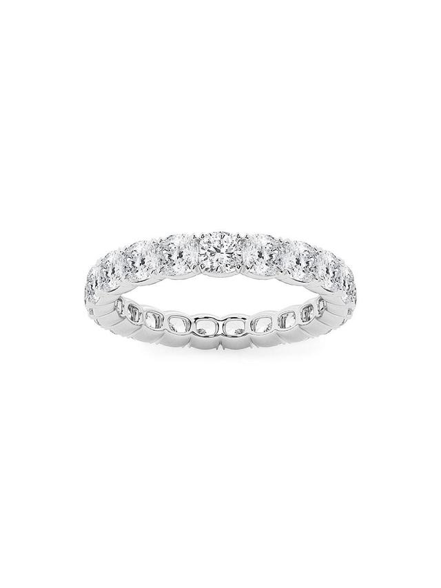 Womens Platinum & Cushion-Cut Lab-Grown Diamond Eternity Band/2.00-5.00 TCW Product Image