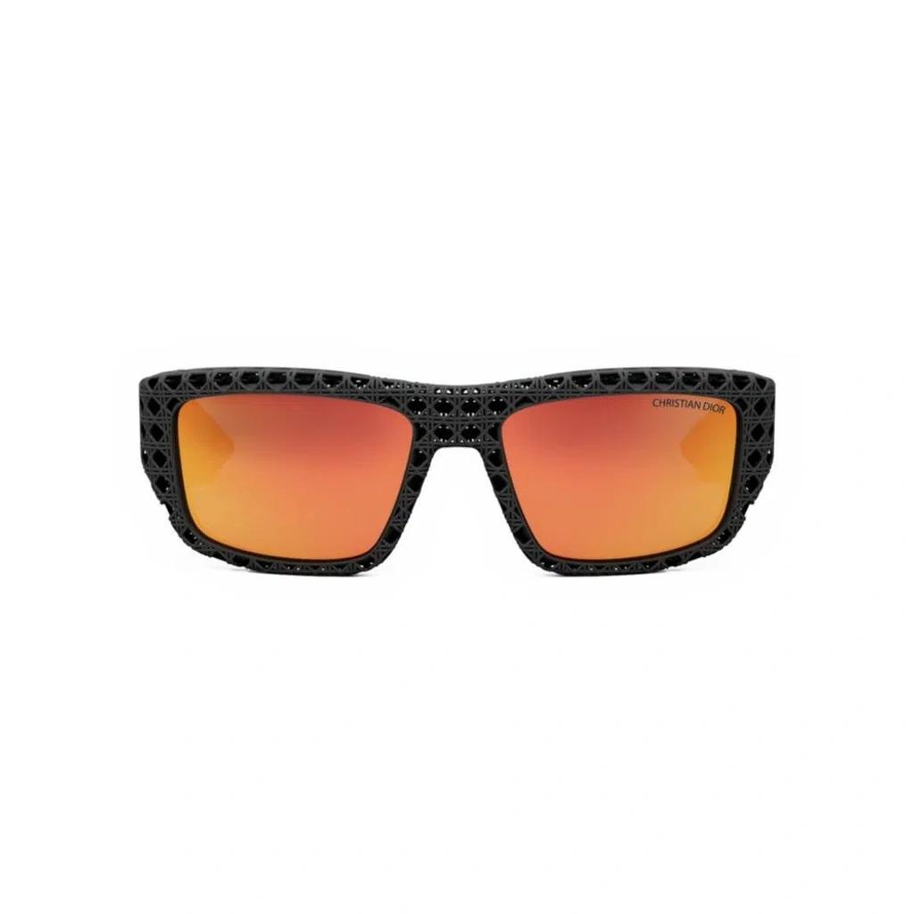 Eyewear Rectangular Frame Sunglasses In Black product image