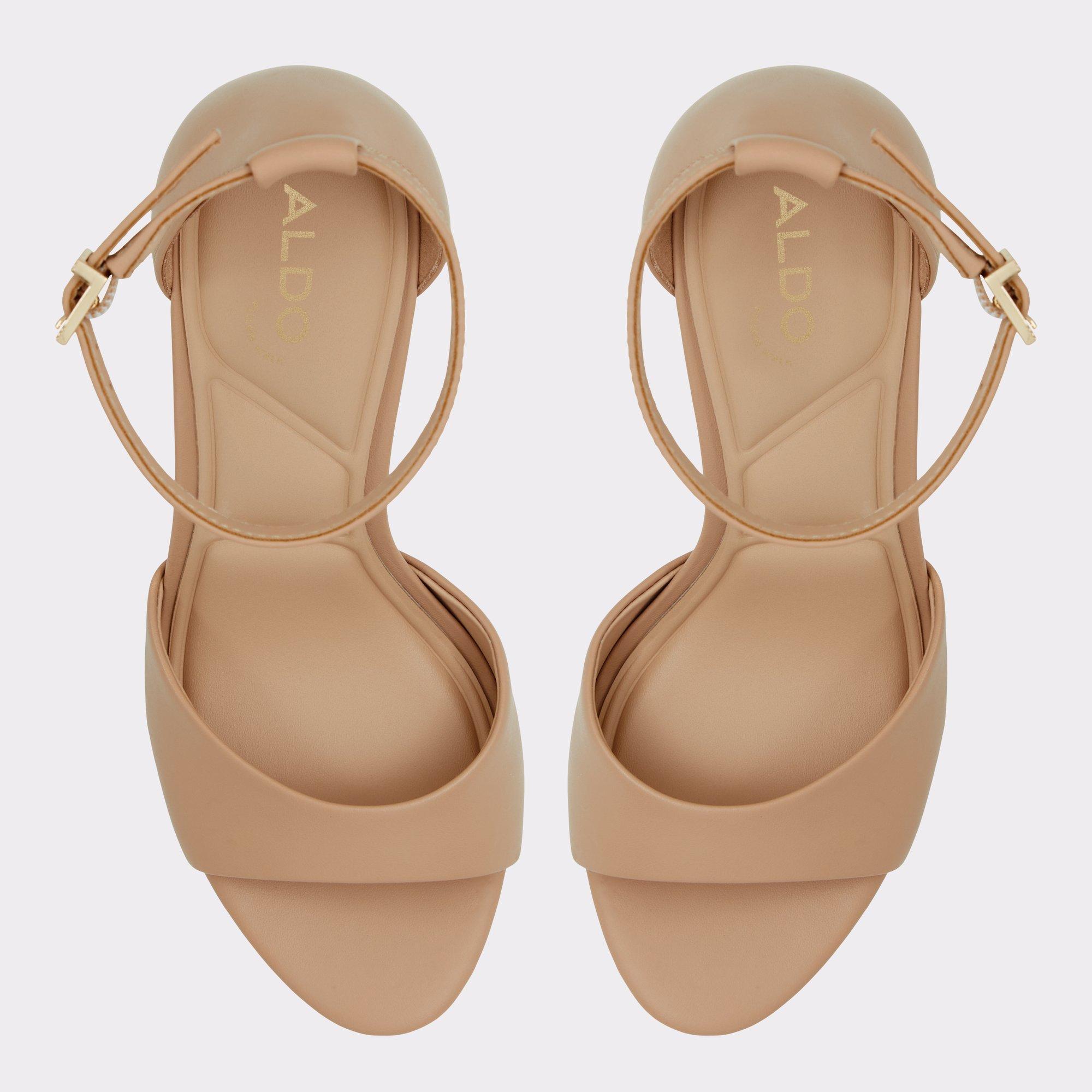 Creride Beige Women's Heeled sandals | ALDO US Product Image