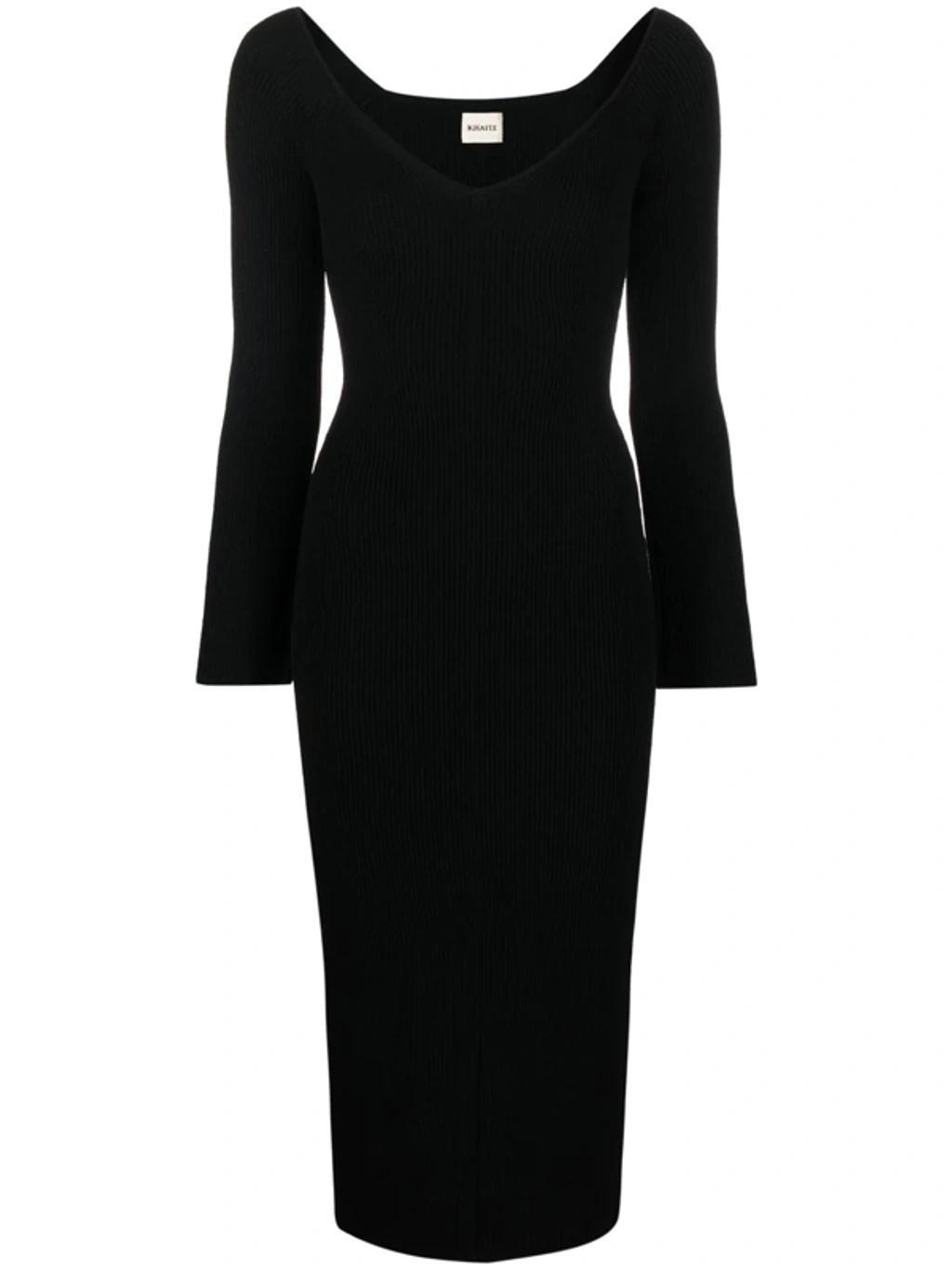 Black Pia Sheath Dress Product Image