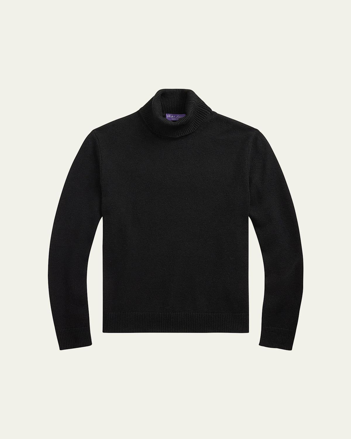 Mens Cashmere Turtleneck Sweater Product Image