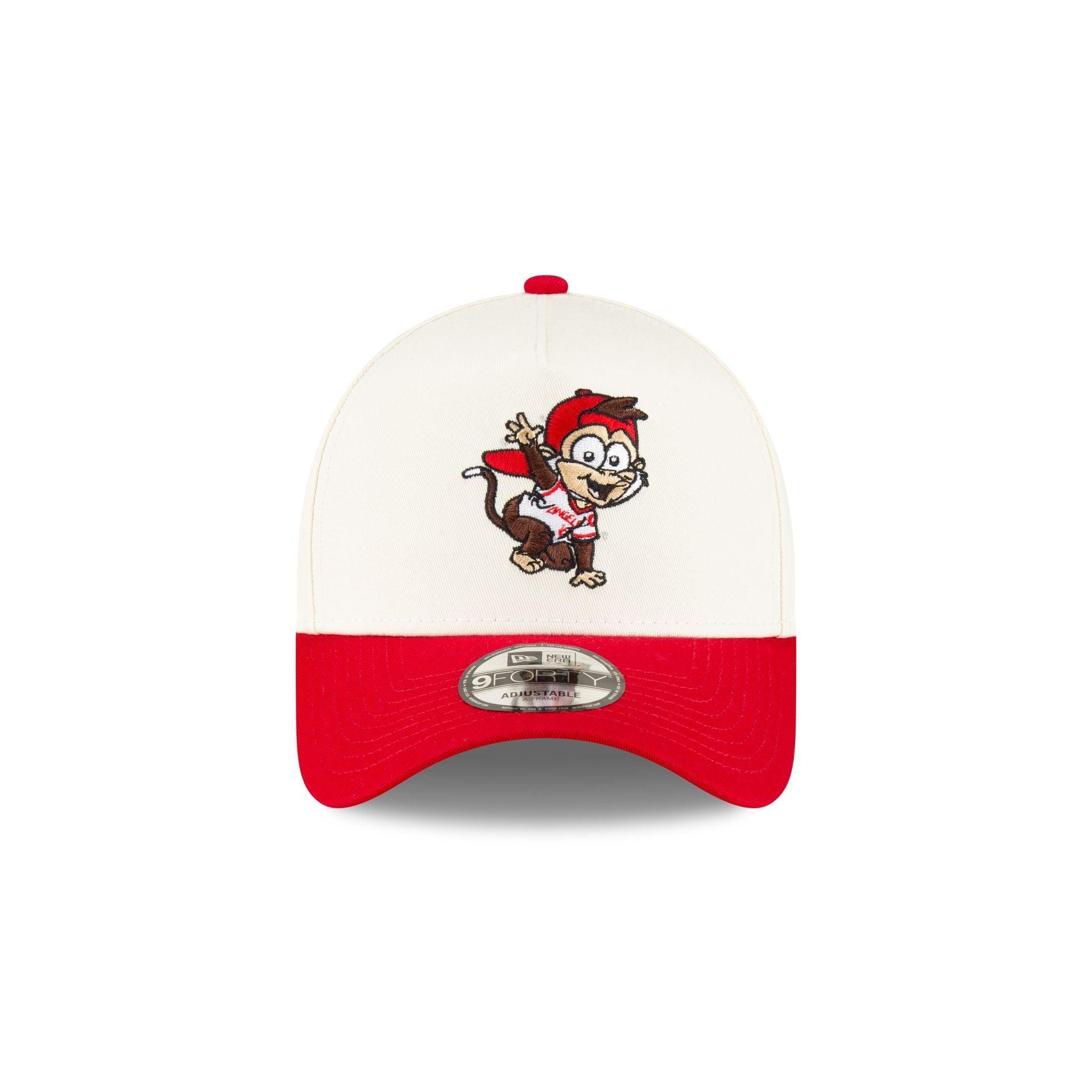 Los Angeles Angels Mini Mascot 9FORTY A-Frame Snapback Hat Male Product Image