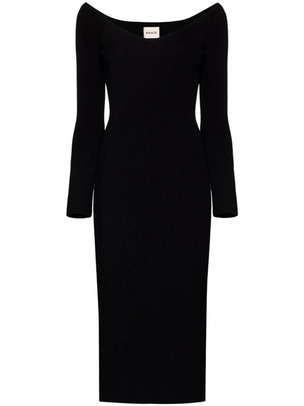 Black Pia Sheath Dress Product Image