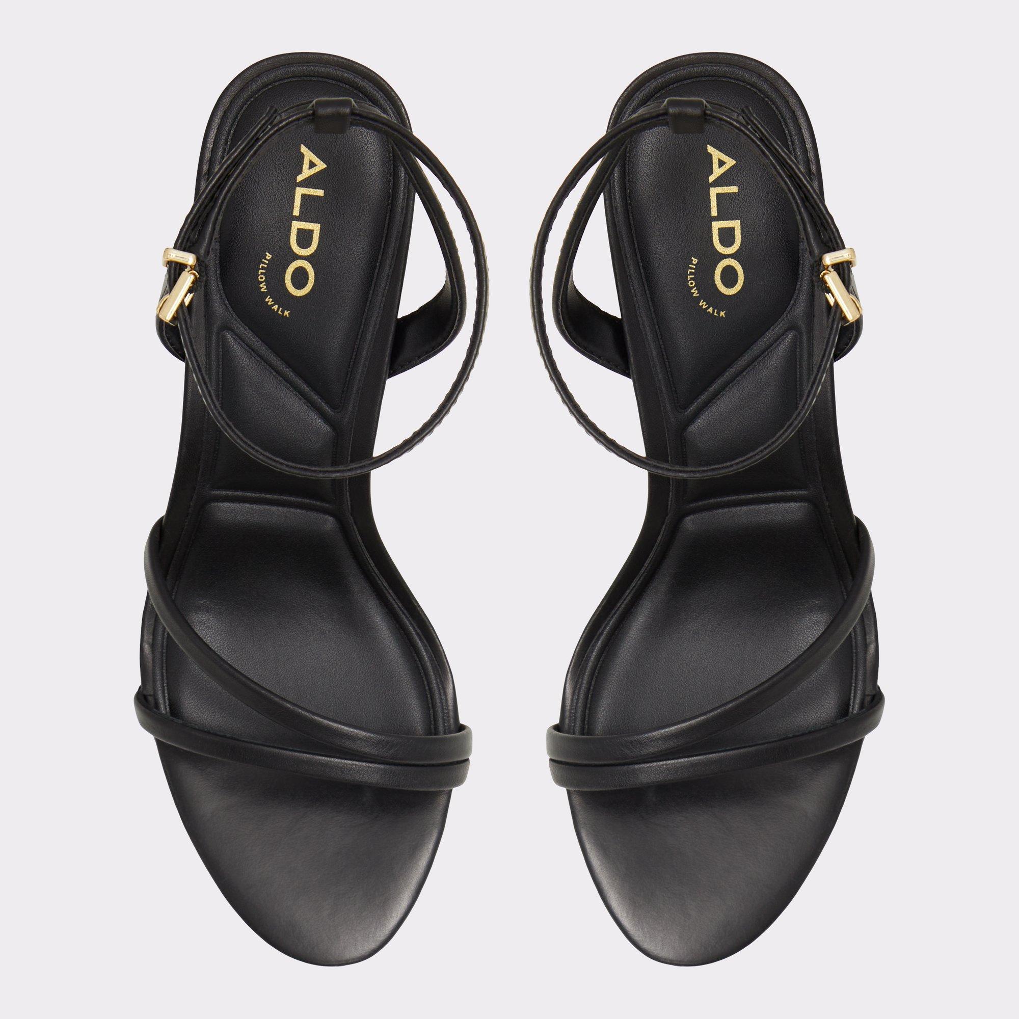 Rosalind Black Women's Strappy sandals | ALDO US Product Image