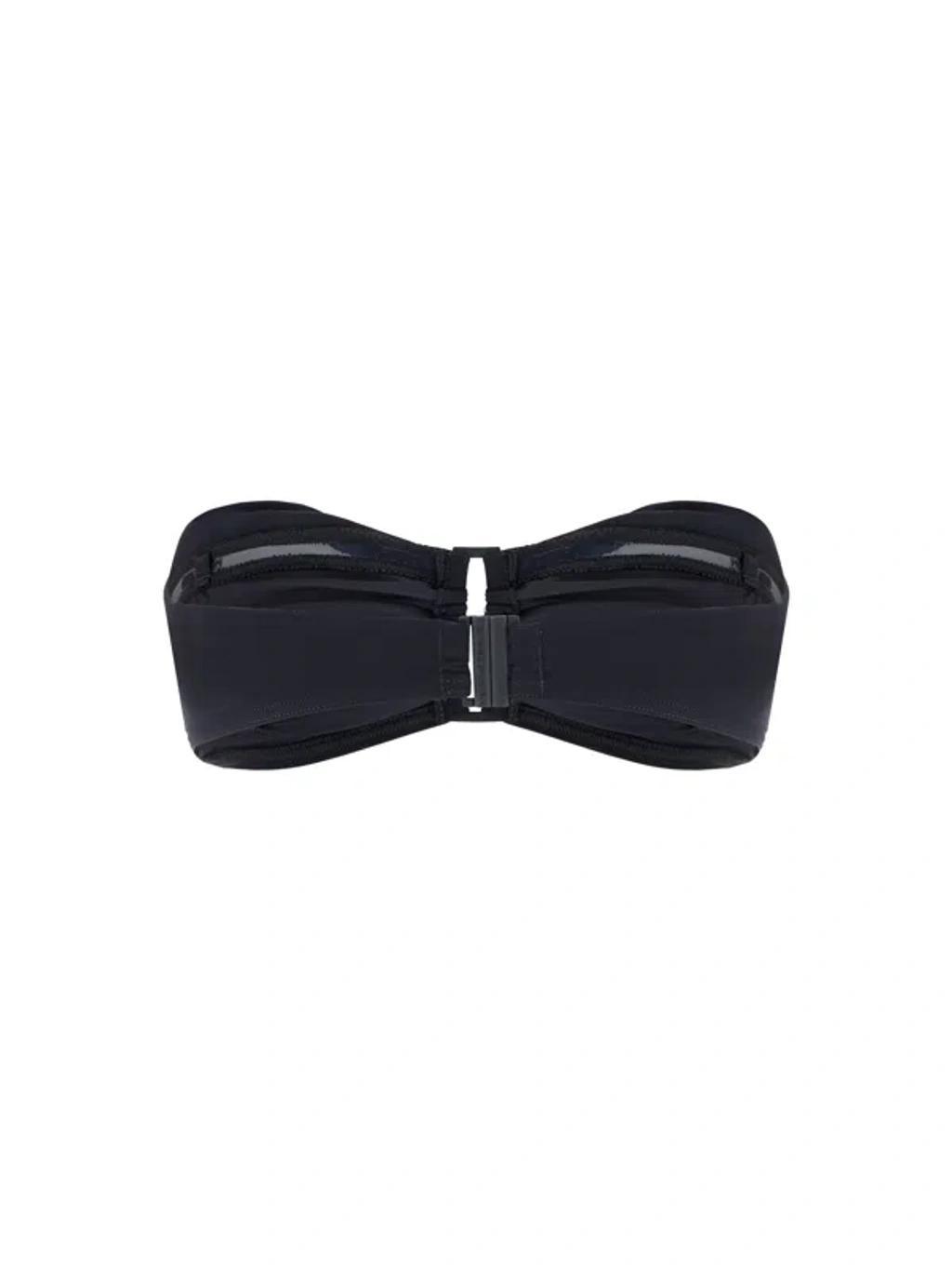 ZIMMERMANN Separates Wide Link Bra In Black Product Image