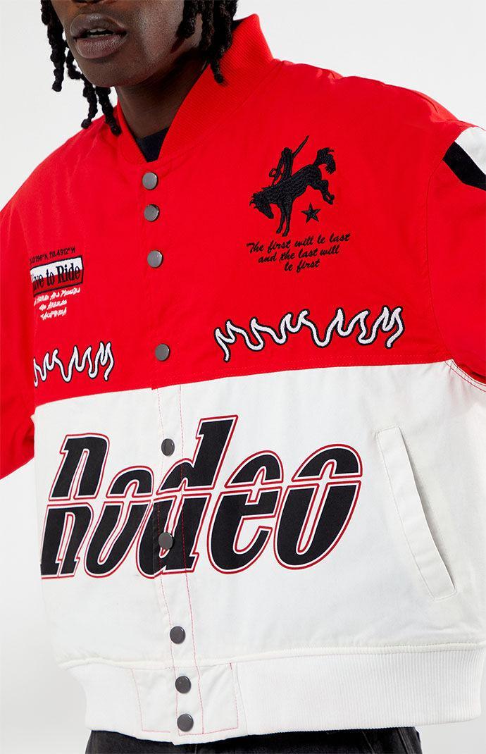 PacSun Mens Rodeo Racing Jacket - Rededium Product Image