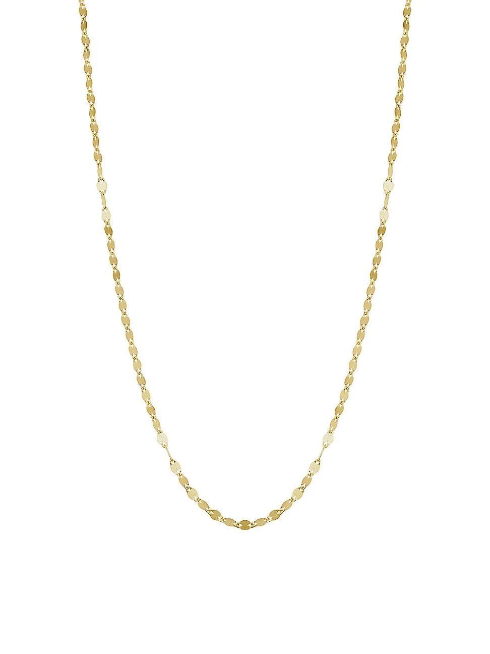 Womens 14K Yellow Gold Cabaret Chain Choker Product Image