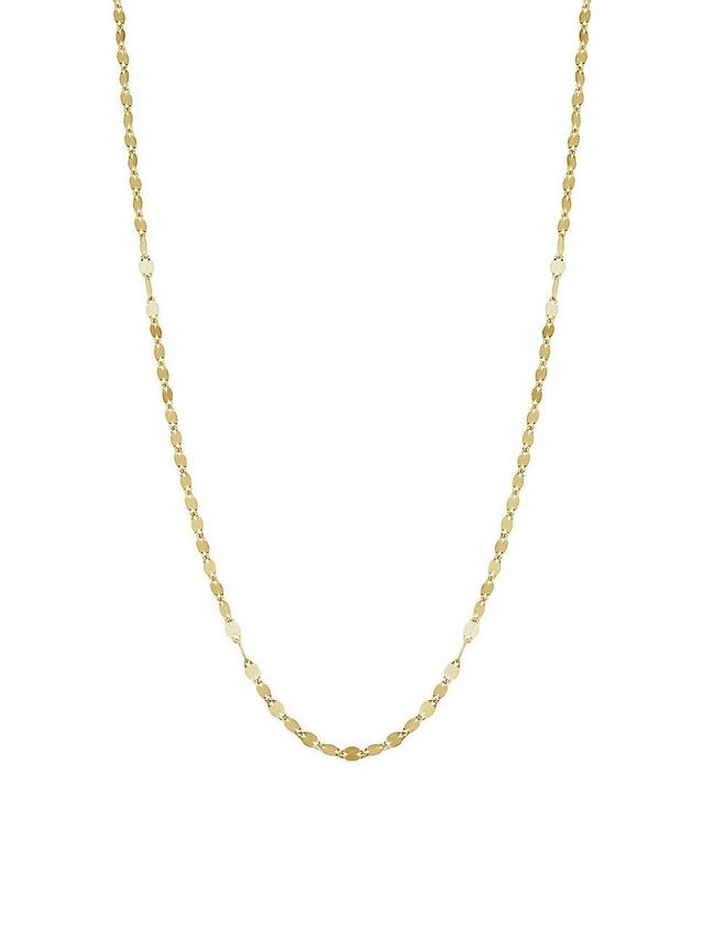 Womens 14K Yellow Gold Cabaret Chain Choker Product Image