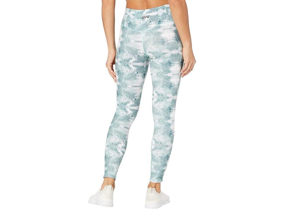 UFC Quartz Print Core 27 Leggings (Slate Green) Women's Casual Pants Product Image