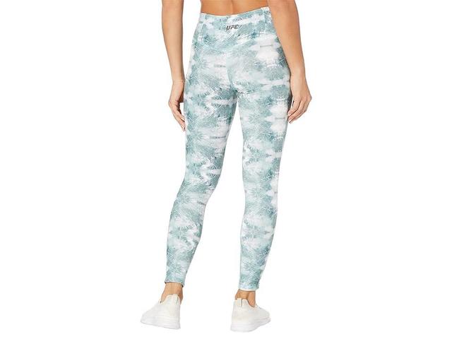 UFC Quartz Print Core 27 Leggings (Slate Green) Women's Casual Pants Product Image