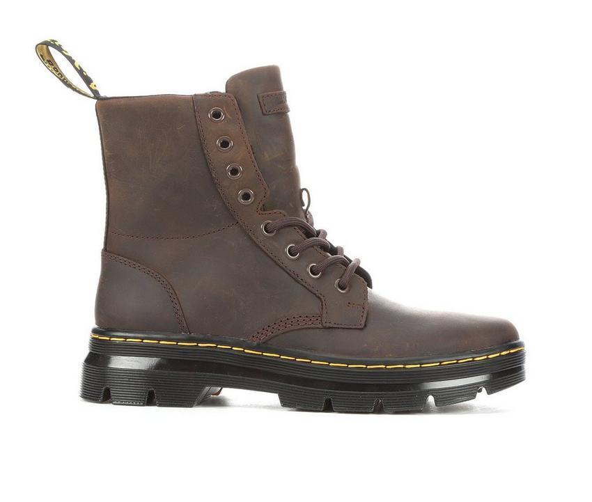 Women's Dr. Martens Combs Leather Combat Boots Product Image