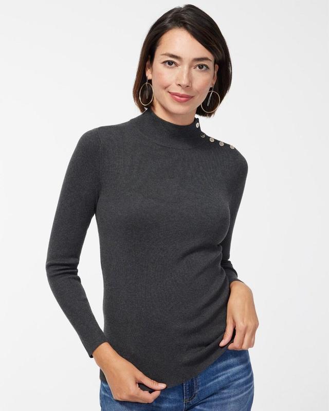 ECOVERO Mock Neck Sweater Product Image