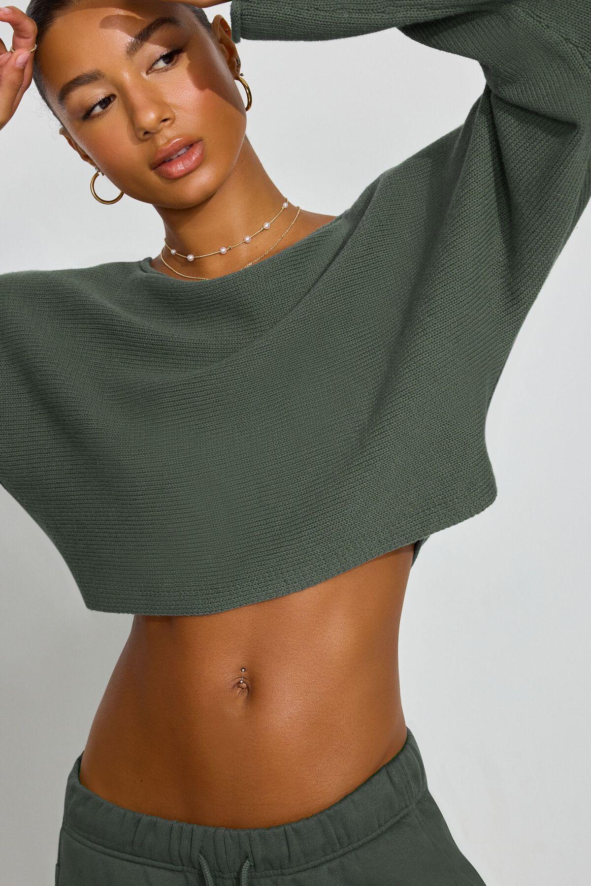 Supersoft Loose Crop Sweater Product Image