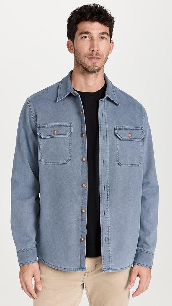 Faherty Sunwashed Shirt Jacket | Shopbop Product Image