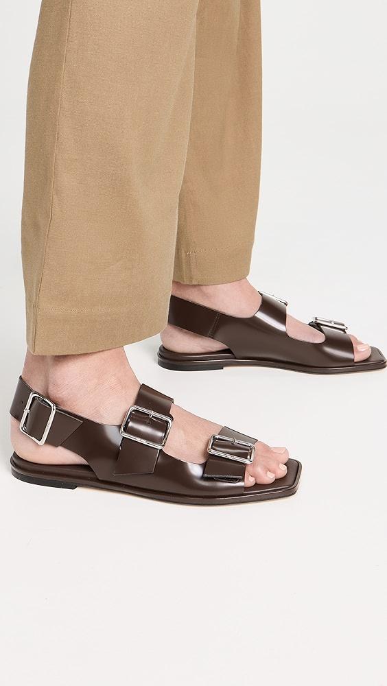 AEYDE Tekla Polido Calf Leather Sandals | Shopbop Product Image