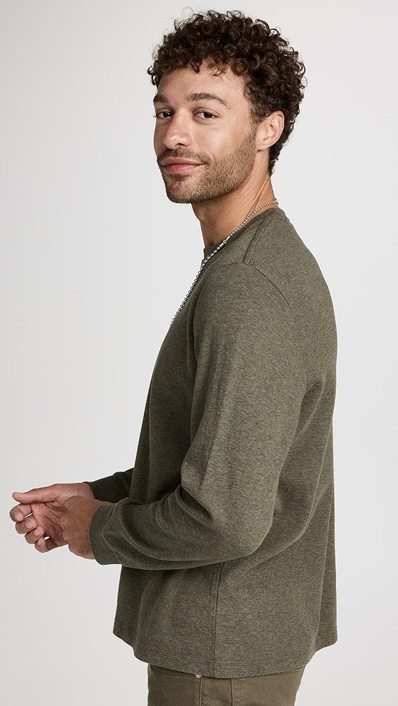 FRAME Duo Fold Crew Sweater | Shopbop Product Image