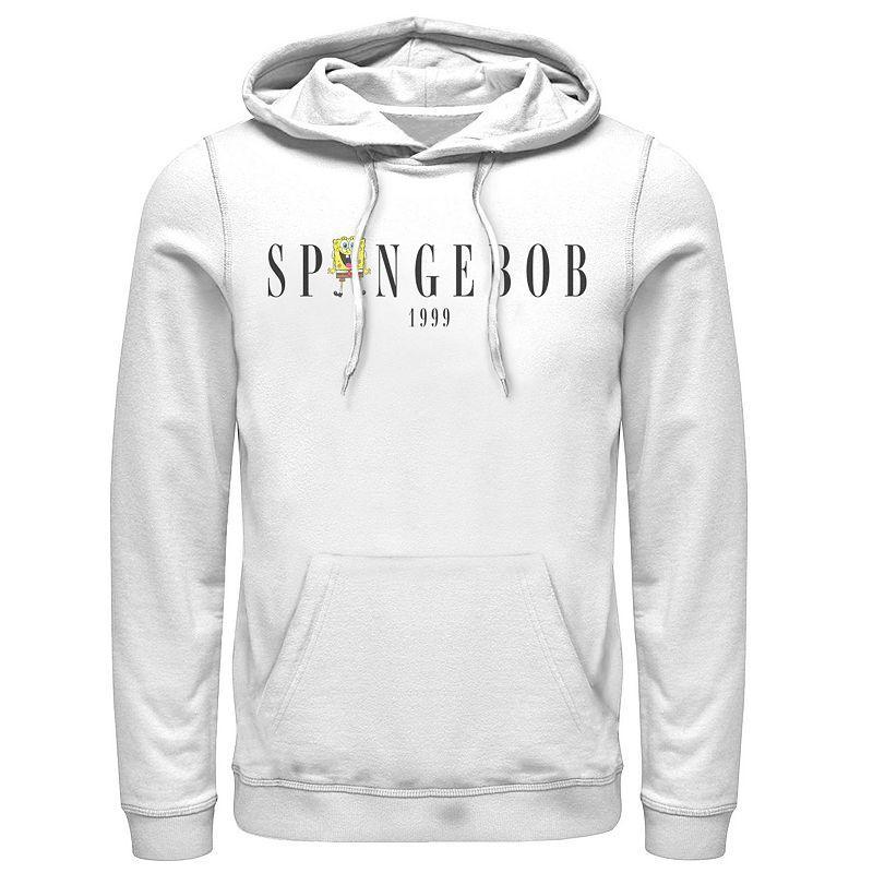 Mens Nickelodeon SpongeBob SquarePants In Logo 1999 Hoodie Product Image