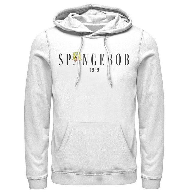 Mens Nickelodeon SpongeBob SquarePants In Logo 1999 Hoodie Product Image