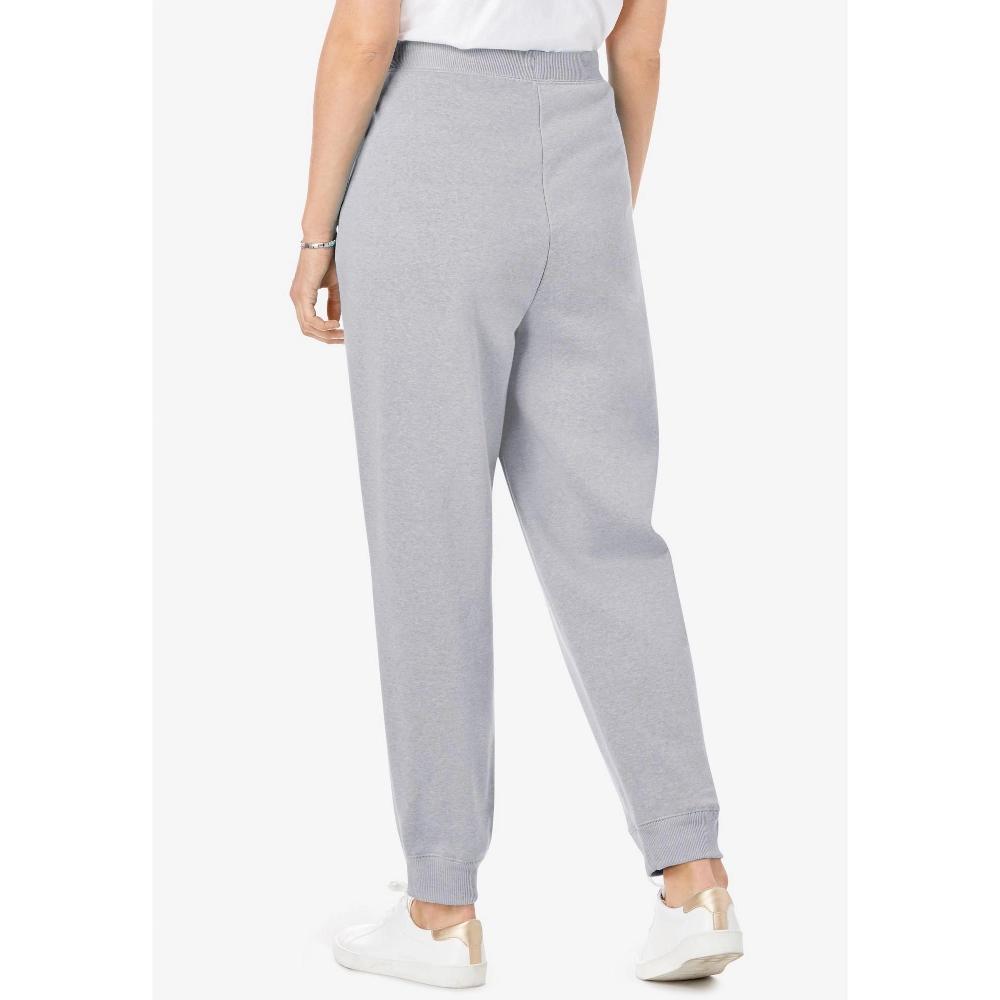 Woman Within Women's Plus Size Better Fleece Jogger Sweatpant Product Image