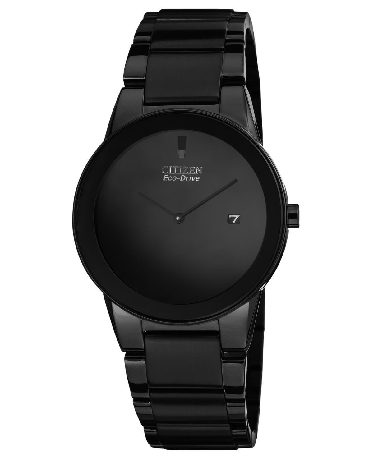 Citizen Mens Axiom Black Ion-Plated Stainless Steel Watch Product Image