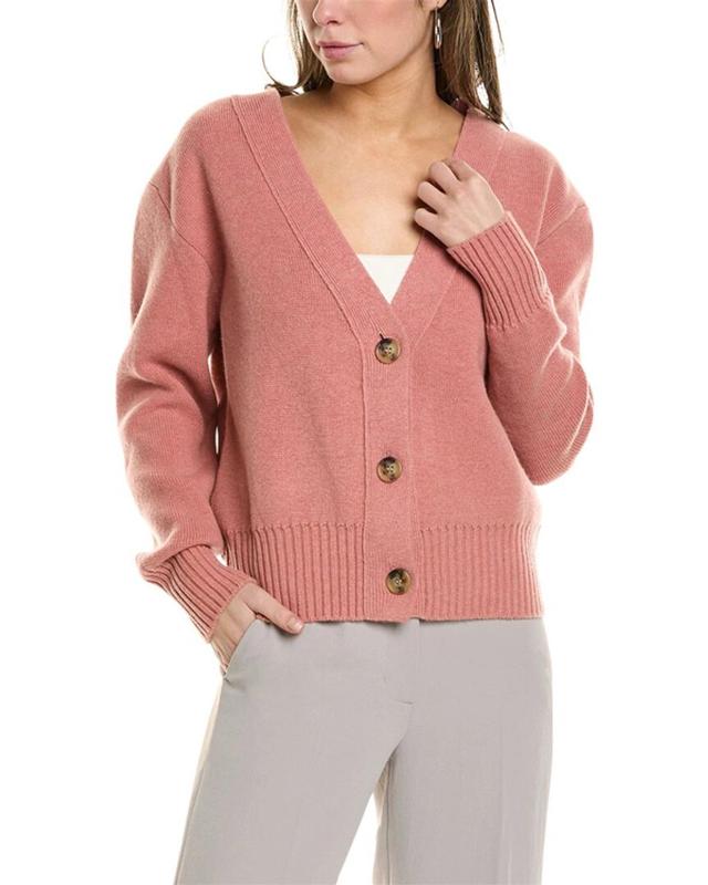 Wool Cardigan In Pink Product Image